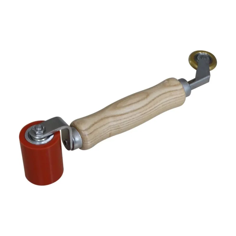Double-ended roller: silicone 40 mm + brass 6 mm